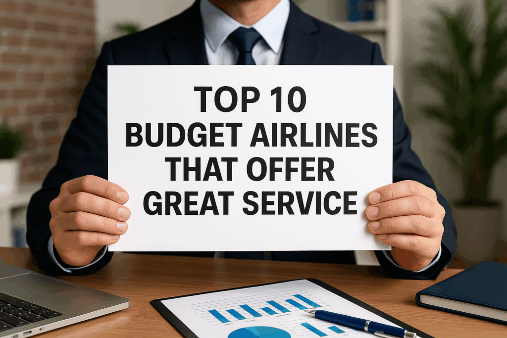 Top 10 Budget Airlines That Offer Great Service