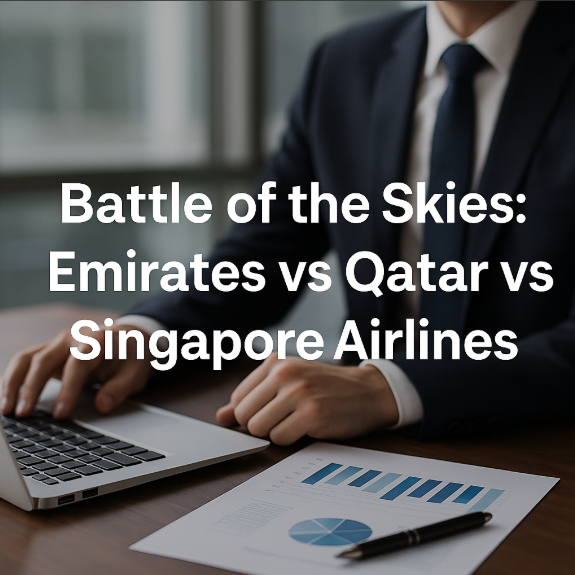 Battle of the Skies: Emirates vs Qatar vs Singapore Airlines