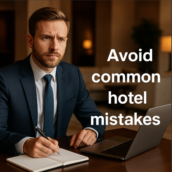 Staying in a Hotel? Avoid Common Hotel Mistakes Mostly Made